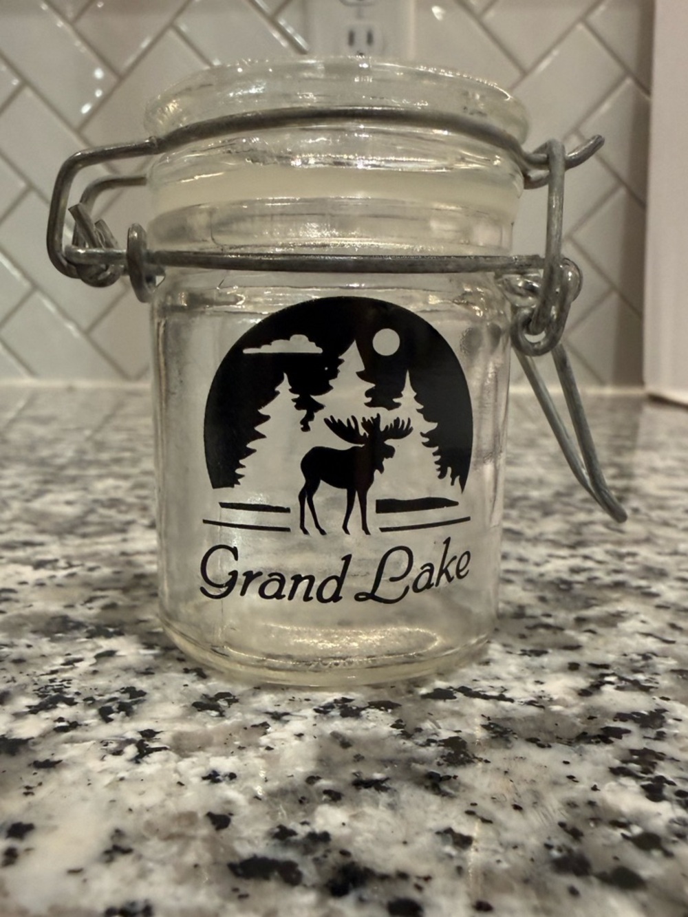 Souvenir Shot Glass Jar Grand Lake, Colorado